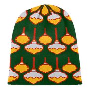 Weihnachts Beanie Mütze Kugel 