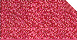 Triangle fine knit fabric 