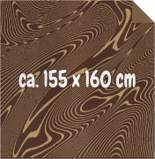 Knit fabric 4-color very large 
