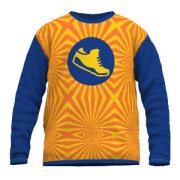 Fineknit sweater sunset sneaker 