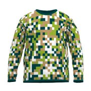 Fine knit pixel sweater 