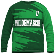 Soccer style fineknit sweater 