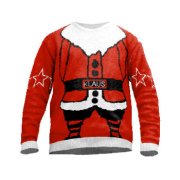 Strickpullover Santa Klaus 