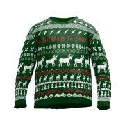 Pullover mit Rentier 