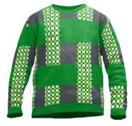 Knit sweater complicated 