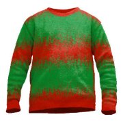 Knit Sweater color gradient 