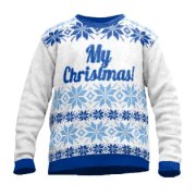 Weihnachtspullover Schnee 