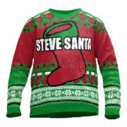 Sweater christmas stocking 