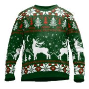Christmas sweater reindeer 