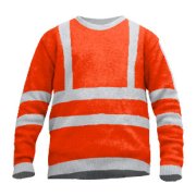 High-visibility sweater vest 