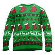 Personalized stockings sweater 