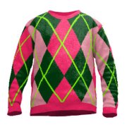 Argyle sweater 