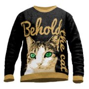 Custom cat sweater 
