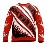 Football sweater never walk alone 