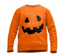 Halloween sweater pumpkin 