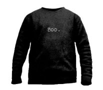 Halloween sweater boo 