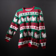 Strickpullover Huhn 