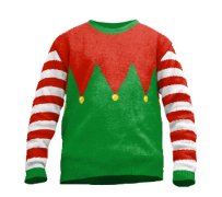 Weihnachtself Pullover 