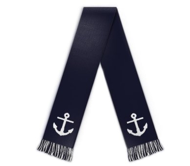 Football scarf anchor 