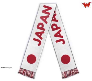 Nippon Japan Soccer Knit Scarf 