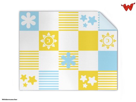 Baby blanket patchwork design 