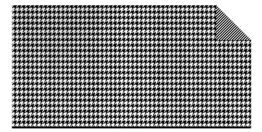 Knitted fabric houndstooth pattern 