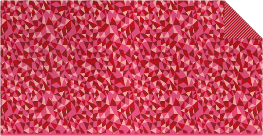 Triangle fine knit fabric 