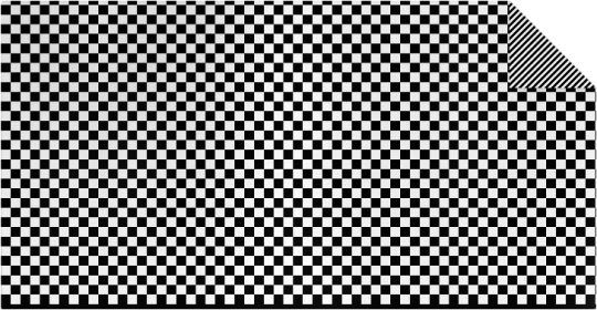 Checkered knit fabric cotton 
