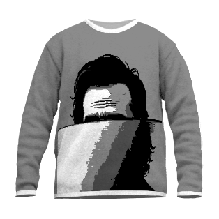 Custom Longsleeve with portrait 