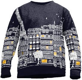 Paris knit sweater 