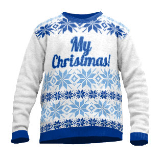 Christmas sweater snow 