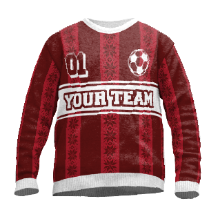 Football Christmas sweater 