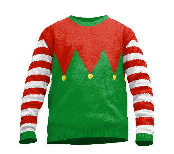Weihnachtself Pullover 