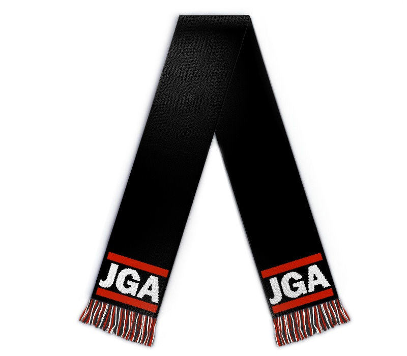 Football scarf Bachelor party with your custom design | Wildemasche