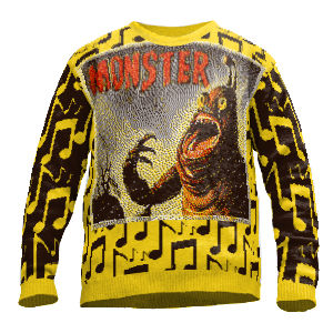 Sweater Monster slug custom knit to order Wildemasche