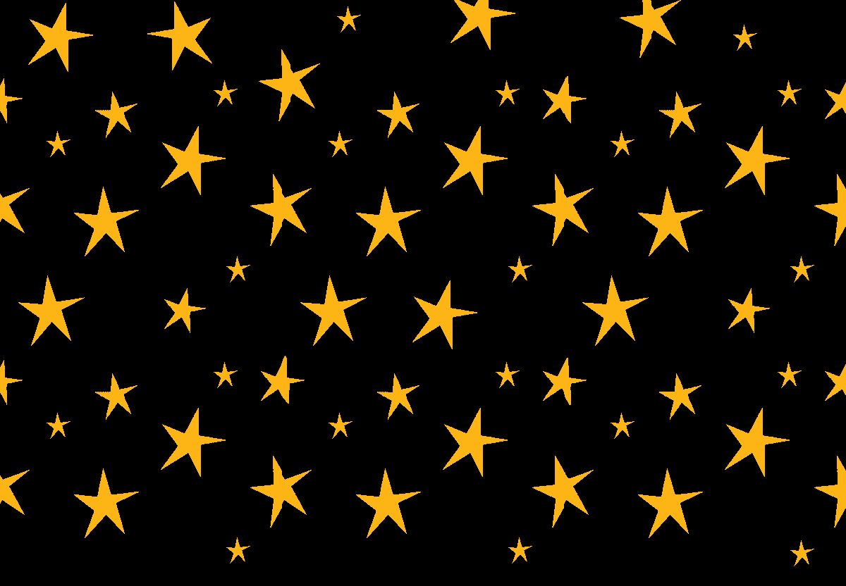 Knit blanket 2-color with stars 