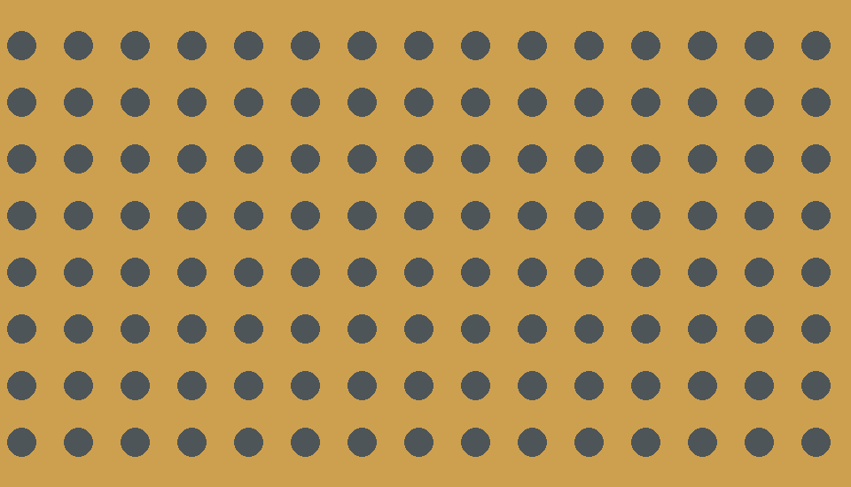 Kids knit blanket with polka dots 