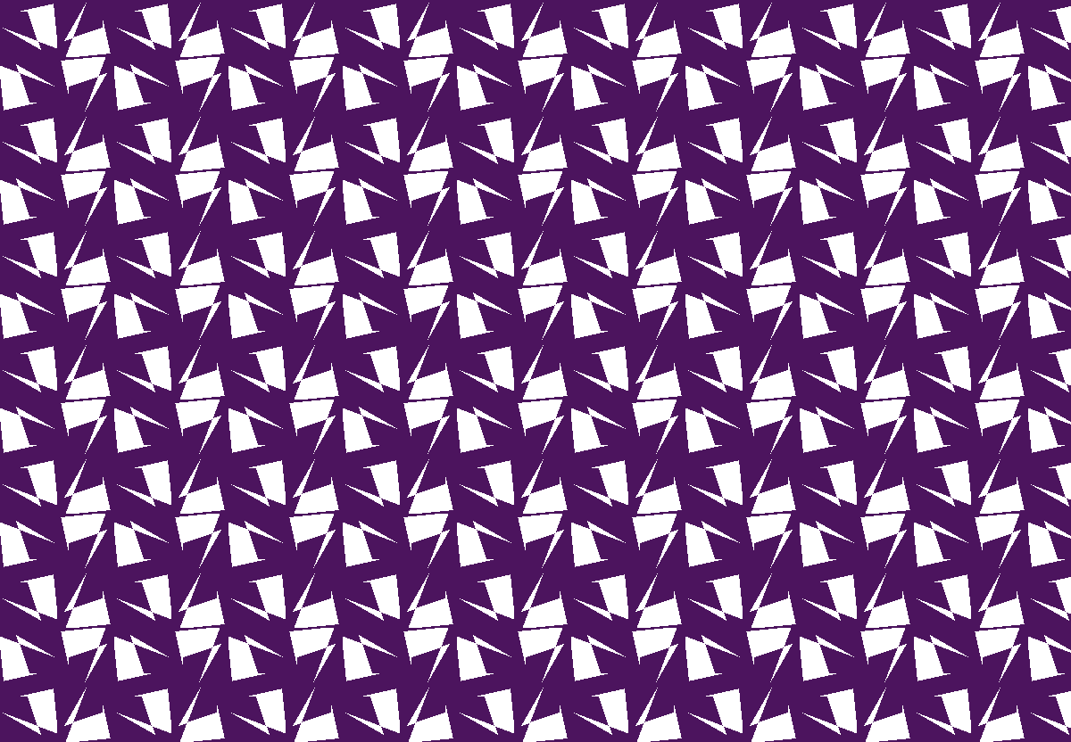 Knit blanket with graphic pattern 