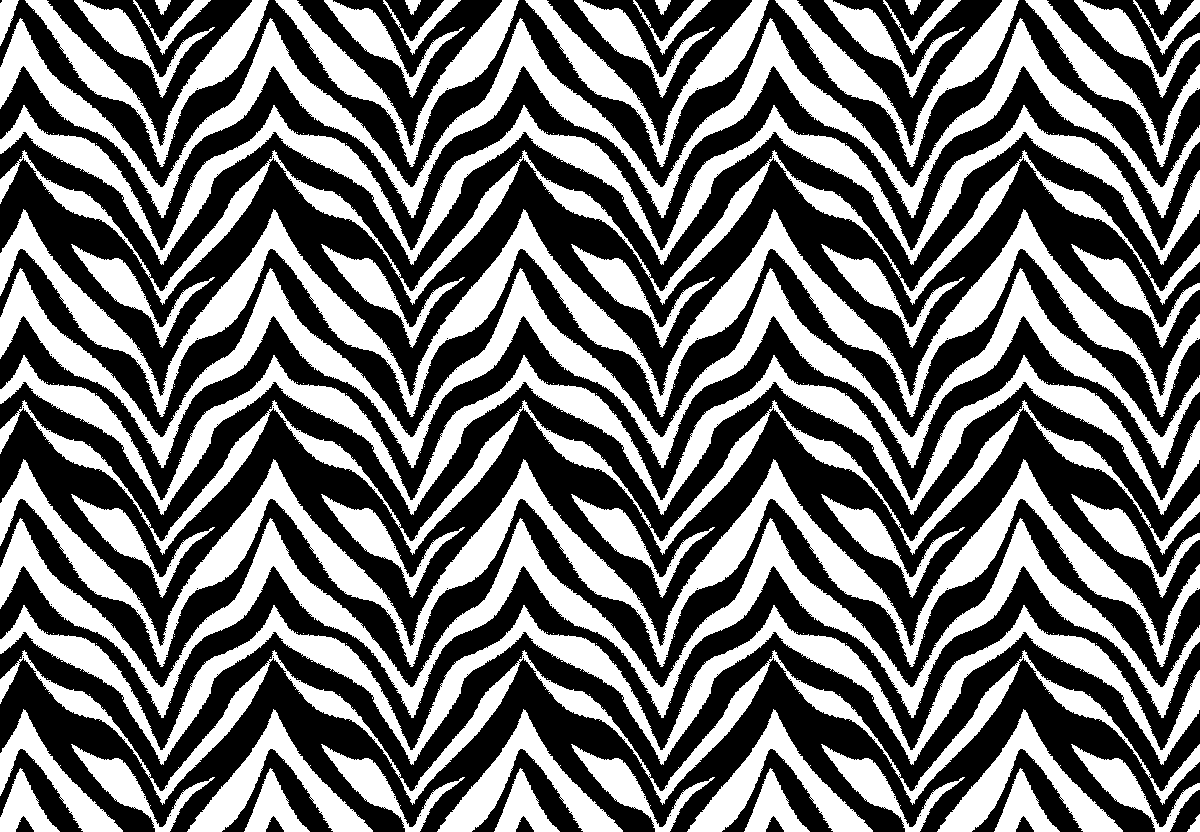 Knit blanket zebra 