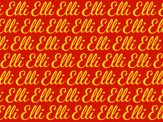 Kleine Strickdecke mit Namen 