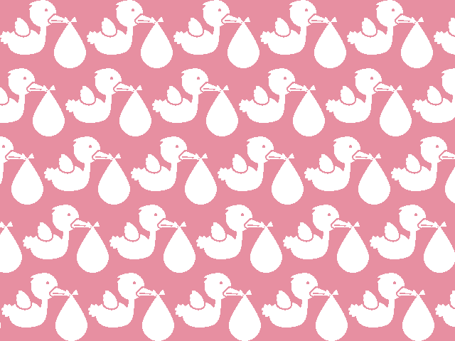 Baby blanket stork 