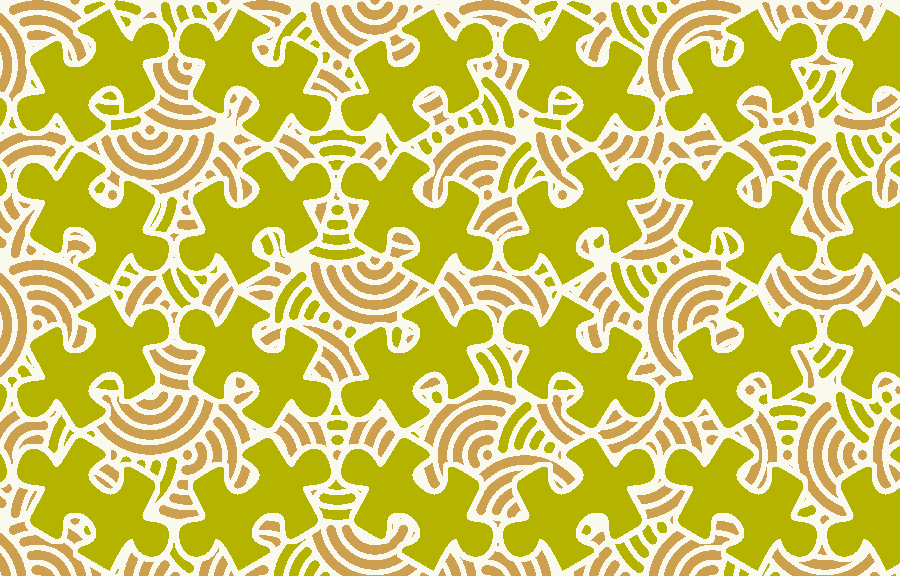 Kinder Strickdecke Puzzle Muster 
