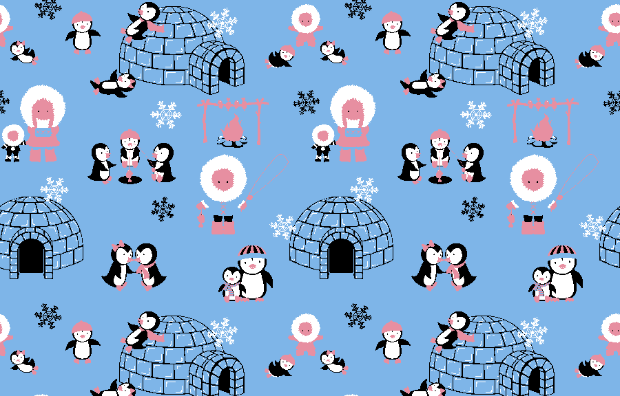 Kids blanket penguins 