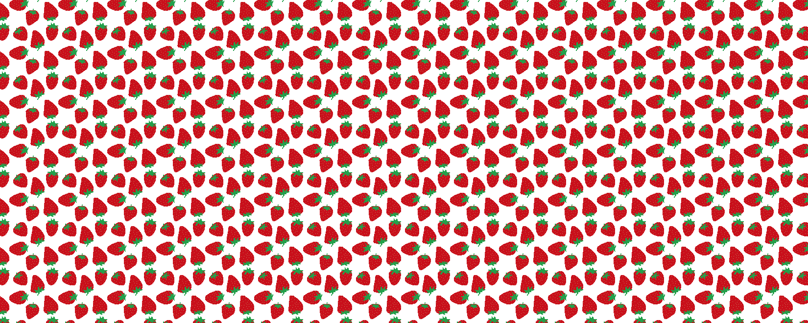 Baumwollstoff Erdbeeren gestrickt 